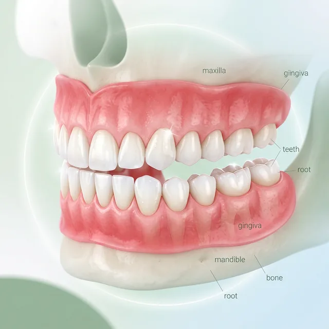 Healthy Gums Illustration